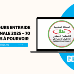 Concours Entraide Nationale 2025 – 70 Postes à Pourvoir