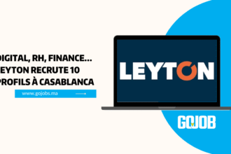 Leyton recrute à Casablanca – 10 postes en Digital, RH & Finance