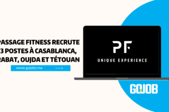 Passage Fitness recrute 23 postes à Casablanca, Rabat, Oujda et Tétouan