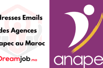 Adresses Emails des Agences Anapec au Maroc