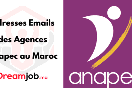 Adresses Emails des Agences Anapec au Maroc