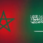 Morocco Saudi Arabia Flags