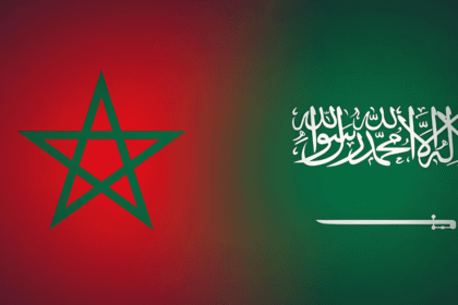 Morocco Saudi Arabia Flags