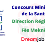 DR Santé Fès Meknès Concours Emploi Recrutement