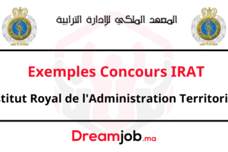 Exemples Concours IRAT