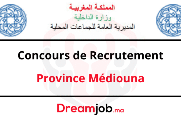 Concours Province Mediouna